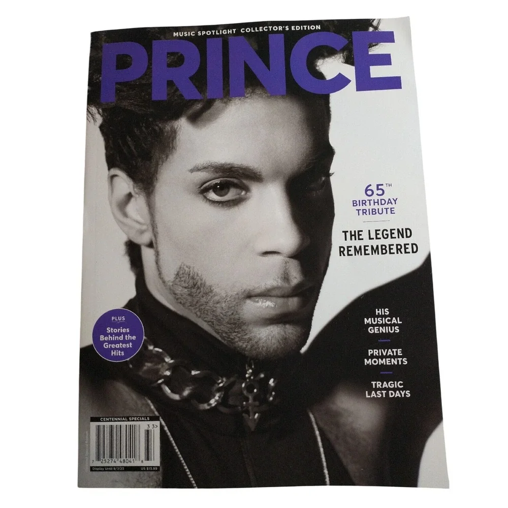 Prince Music Spotlight Collector's Edition 65th Birthday Tribute Magazine 2023